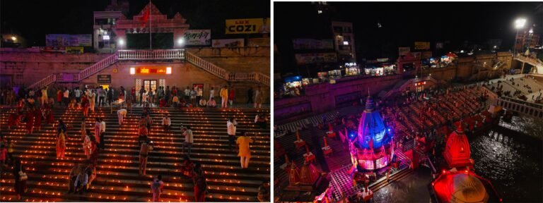हर की पौड़ी पर ‘आशीर्वाद का दिया’ एवं सेवा संकल्प अभियान का शुभारंभ